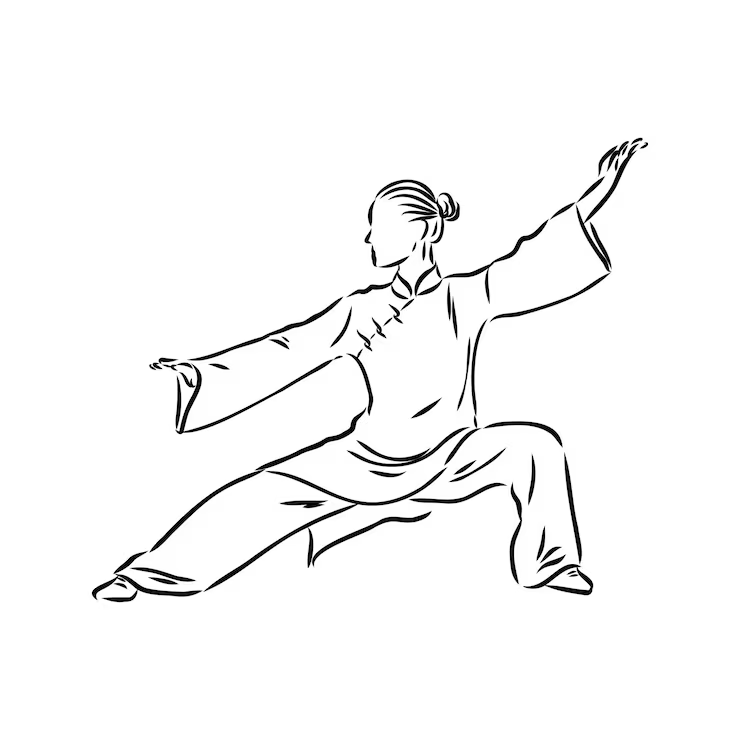 Qigong-bild-vektorgrafik-eines-mannes-der-tai-chi-und-qigong-uebungen-durchfuehrt_231873-8652